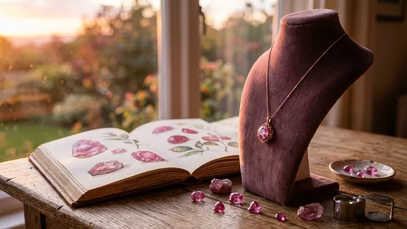 Collier saphir rose : tout savoir avant d'acheter