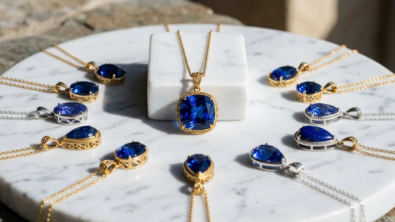 Pendentif femme pierre bleue : choisir le bon modèle