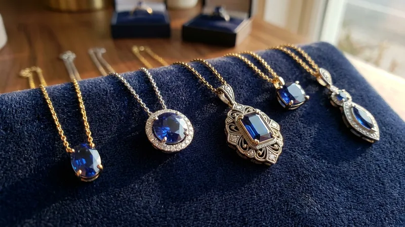 Style de pendentif saphir : lequel choisir ?